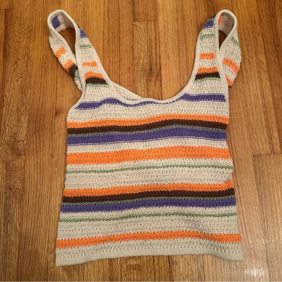 Rip Curl Cala Nights Knit Crop Top Size M (#3)New - Picture 5 of 9